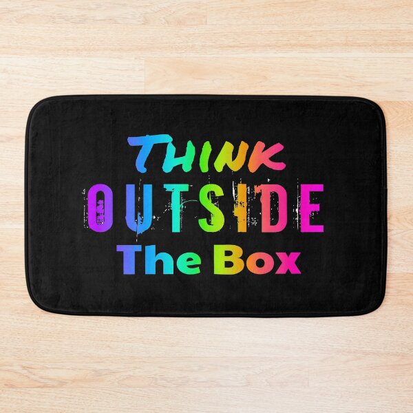 Item preview, THINK OUTSIDE THE BOX- Neon Rainbow designed and sold by BOLDERSALONS.