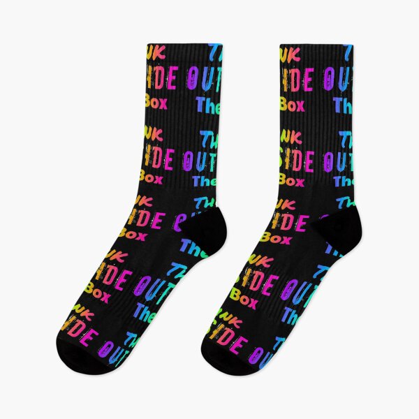 Item preview, THINK OUTSIDE THE BOX- Neon Rainbow designed and sold by BOLDERSALONS.