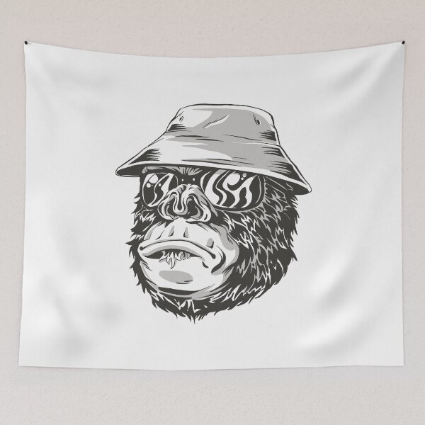 Item preview, Gorilla with sunglasses designed and sold by DerSenat.
