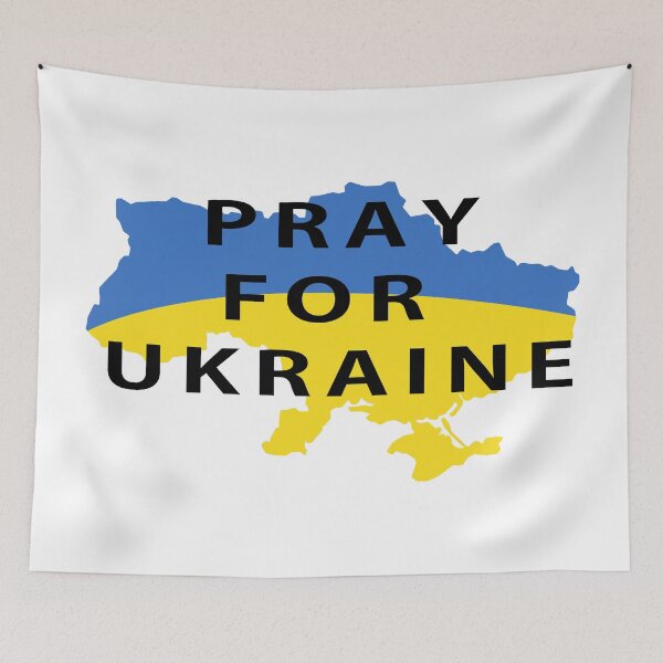 Item preview, Pray for Ukraine designed and sold by Blondiabshop.