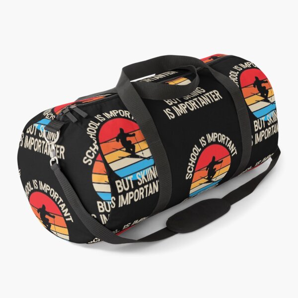 Artikelvorschau, Schule ist wichtig, aber Skifahren ist wichtigeres Ski-cooles Abenteuer-Geschenk entworfen und verkauft von Trader-Style.