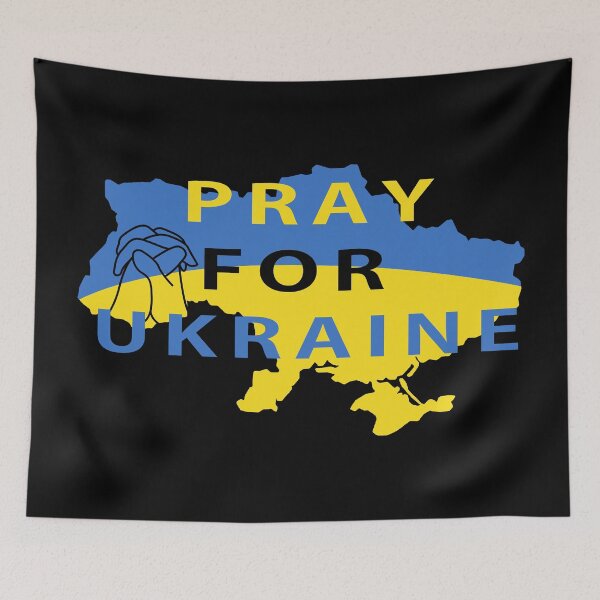 Item preview, Pray for Ukraine designed and sold by Blondiabshop.