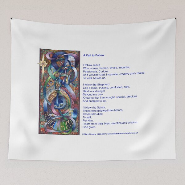 Item preview, Follow Him - With Prayer Words designed and sold by Lindisfarne Scriptorium.