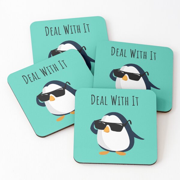 Item preview, Deal With It designed and sold by MadTeaDesign.
