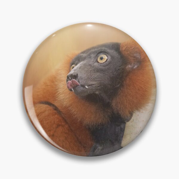 Item preview, Red Ruffed Lemur Two designed and sold by Elisabeth Lucas.