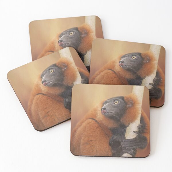 Item preview, Red Ruffed Lemur Two designed and sold by Elisabeth Lucas.