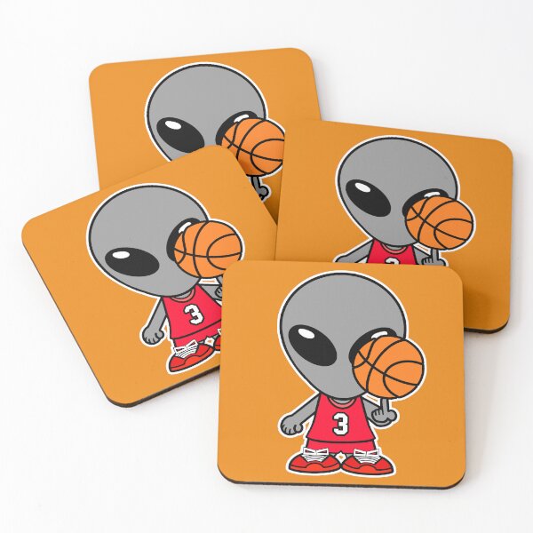 Item preview, Space Alien Playing Basketball  designed and sold by SpaceAlienTees.