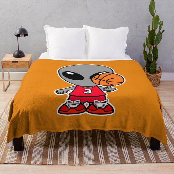 Item preview, Space Alien Playing Basketball  designed and sold by SpaceAlienTees.