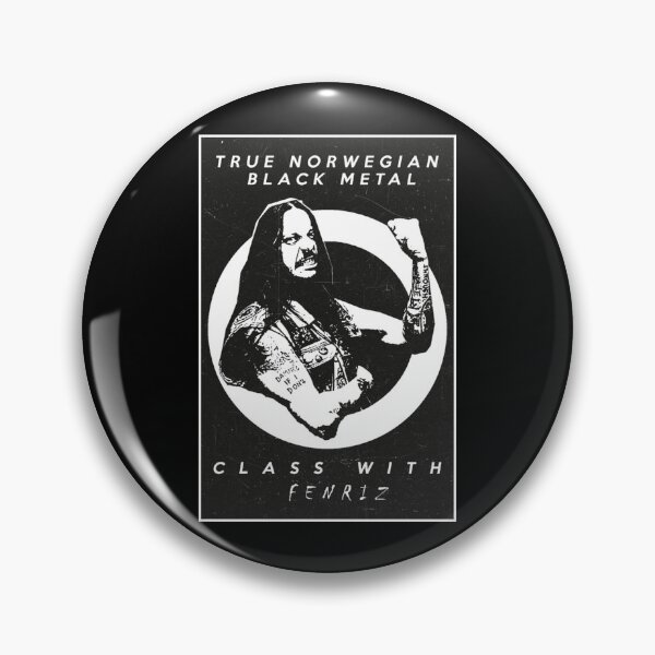 Item preview, Gylve Fenriz Nagel Class With Fenriz Sticker designed and sold by LandiZayn19.