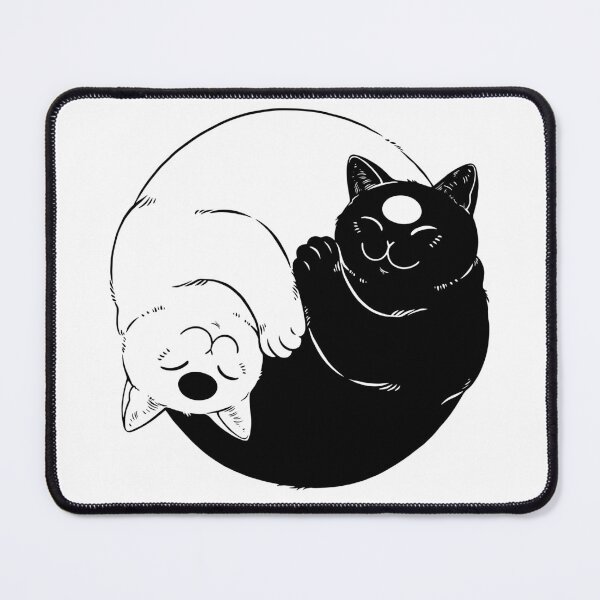 Item preview, Yin Yang Cats designed and sold by leafsquare.