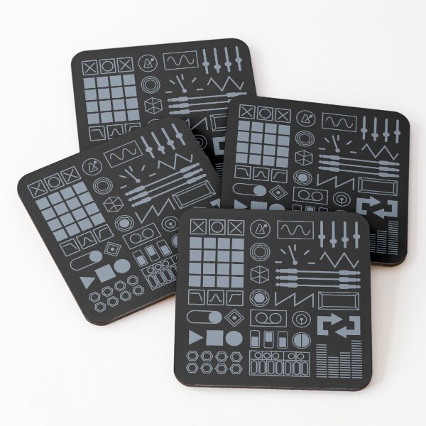 Item preview, Electronic Musician Synth, Sampler and Drum Machine Controls - Grey designed and sold by AtomicMalibu.