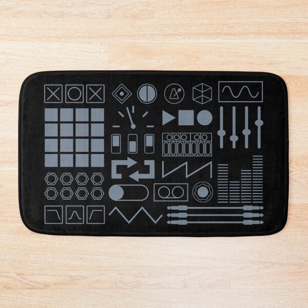 Item preview, Electronic Musician Synth, Sampler and Drum Machine Controls - Grey designed and sold by AtomicMalibu.