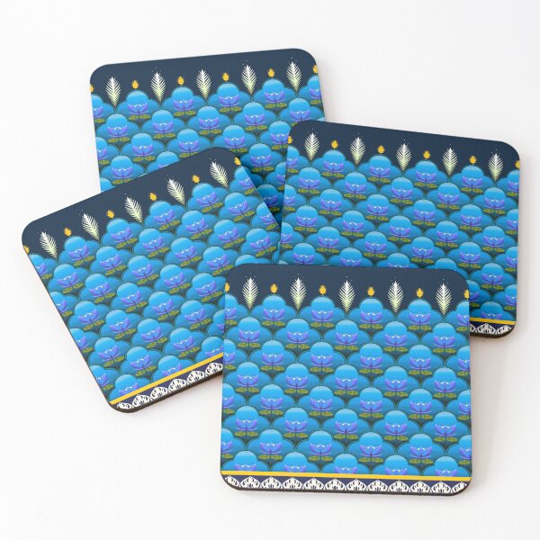 Item preview, Vintage Floral Pattern Blue designed and sold by RisaArt22.