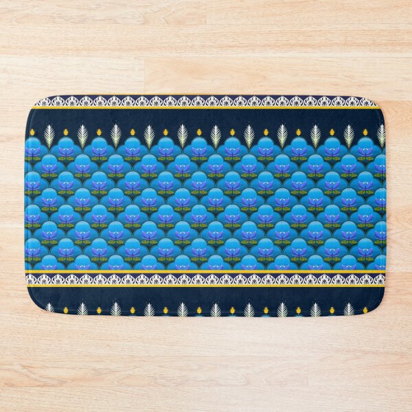 Item preview, Vintage Floral Pattern Blue designed and sold by RisaArt22.