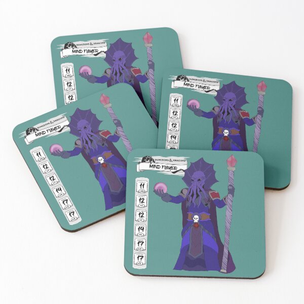 Item preview, DND Mind Flayer Stats designed and sold by Black-Orc.