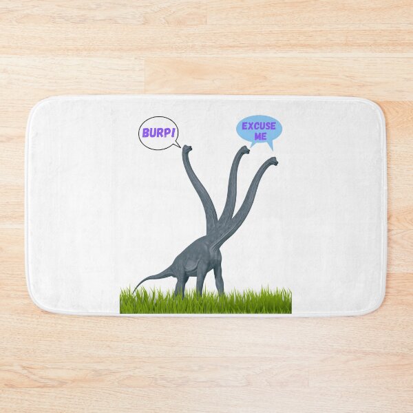 Item preview, Three-necked dinosaur - Burp Edition designed and sold by CosmicStory.