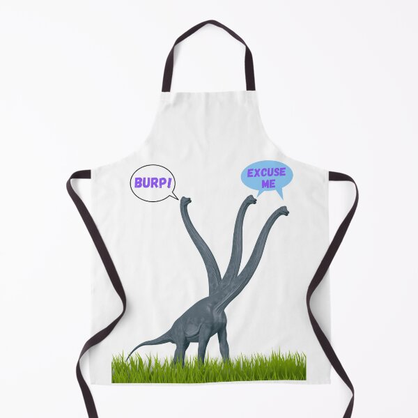 Item preview, Three-necked dinosaur - Burp Edition designed and sold by CosmicStory.