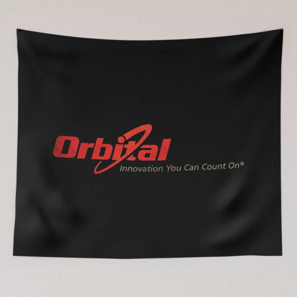 Item preview, Orbital Sciences Corporation logo - vintage look  designed and sold by trendistudio.