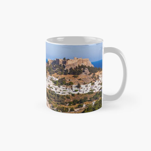 Aperçu de l'œuvre Lindos sur Rhodes en Grèce créée et vendue par dieterich.