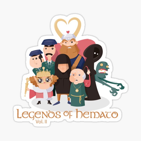 Legends of Hemato Vol.II Pegatina
