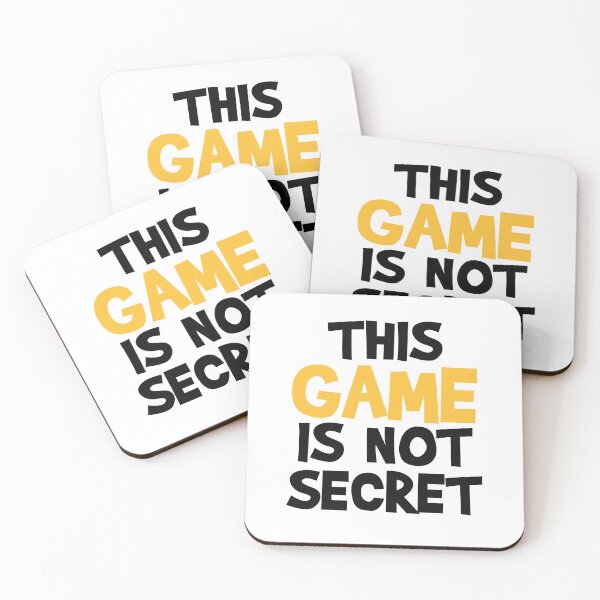 Item preview, This Game is Not Secret designed and sold by MoStorish.