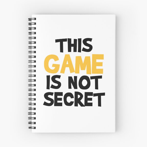 Item preview, This Game is Not Secret designed and sold by MoStorish.