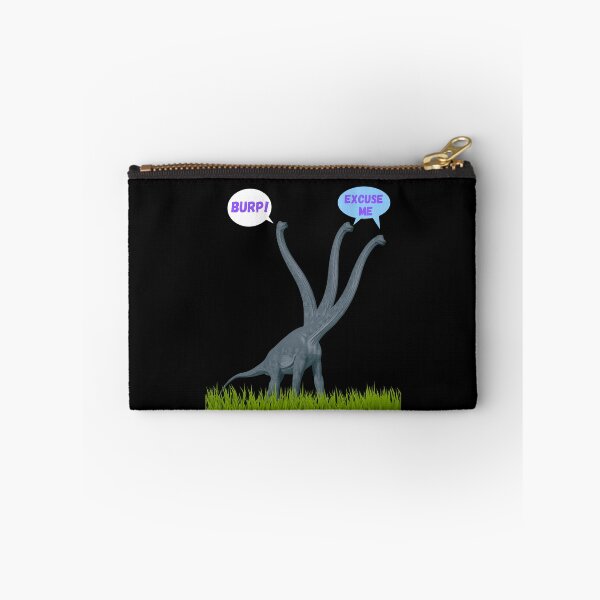 Item preview, Three-necked dinosaur - Burp Edition (in black) designed and sold by CosmicStory.