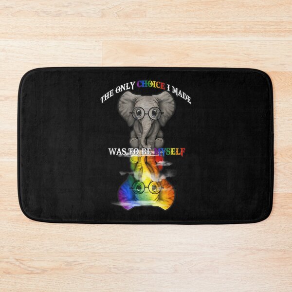 Item preview, Lgbt Elephant The Only Choice I Made Was To Be Myself  designed and sold by laurenm233.