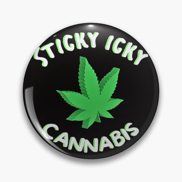 Item preview, STICKY ICKY CANNABIS Cannatees designed and sold by jmed70.