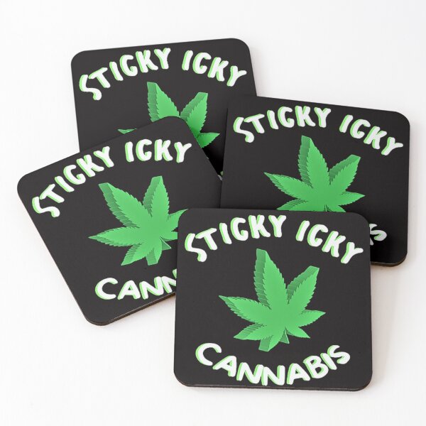 Item preview, STICKY ICKY CANNABIS Cannatees designed and sold by jmed70.