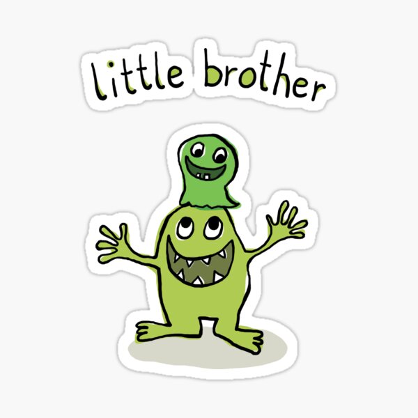 Kleiner Bruder / little brother Sticker