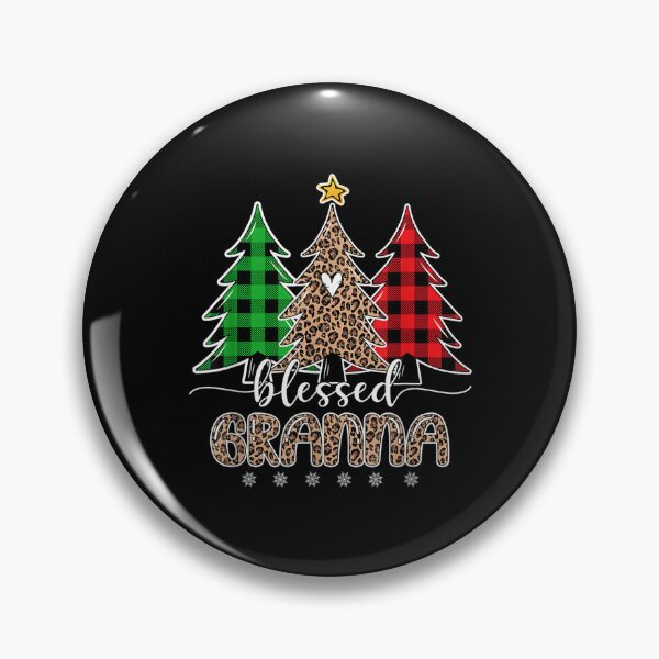 Item preview, Blessed Granna Leopard Christmas Pine Tree Red Plaid  designed and sold by laurenm233.