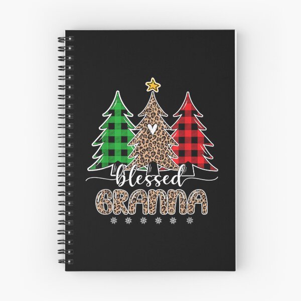 Item preview, Blessed Granna Leopard Christmas Pine Tree Red Plaid  designed and sold by laurenm233.