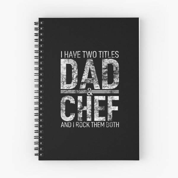 Item preview, I Have Two Titles Dad And Chef Father Papa Pops Parent Hero  designed and sold by laurenm233.