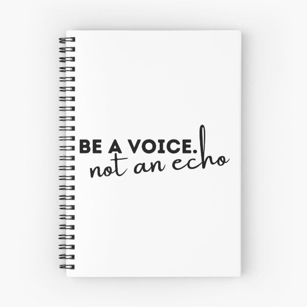 Item preview, Be a voice, not an echo designed and sold by PlanBesser.