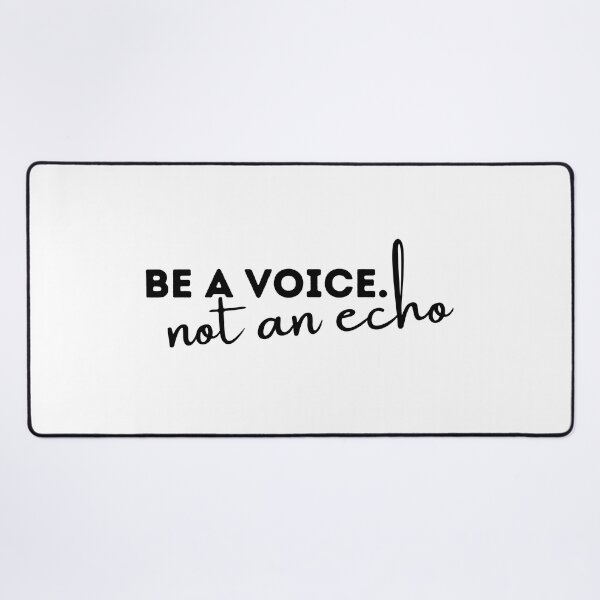 Item preview, Be a voice, not an echo designed and sold by PlanBesser.
