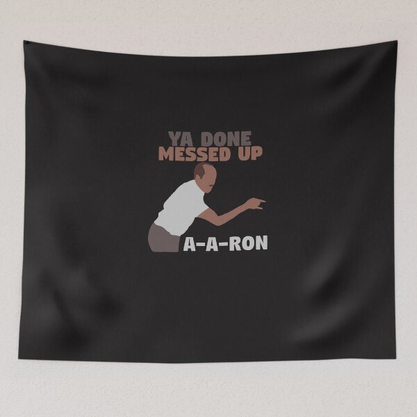 Item preview, Key and Peele - Ya Done Messed up A-A-Ron Sticker designed and sold by MarlonCas.