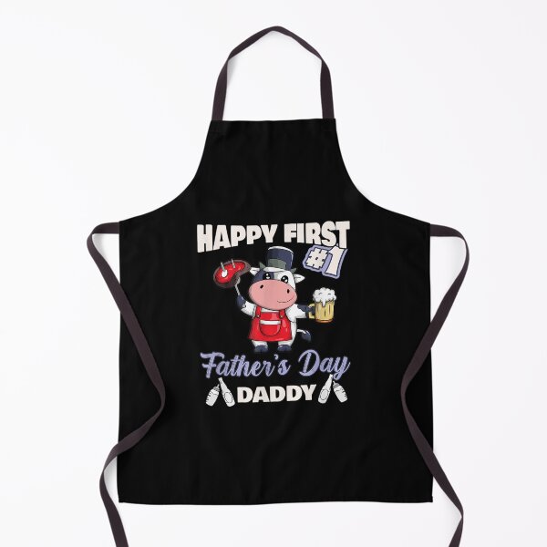 Item preview, Cute Cow Happy First Father's Day Daddy Bbq Beer designed and sold by laurenm233.