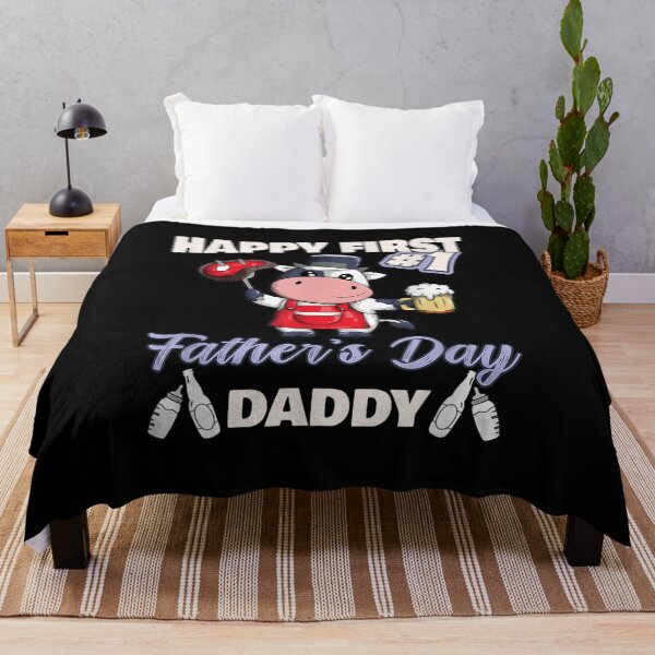 Item preview, Cute Cow Happy First Father's Day Daddy Bbq Beer  designed and sold by laurenm233.
