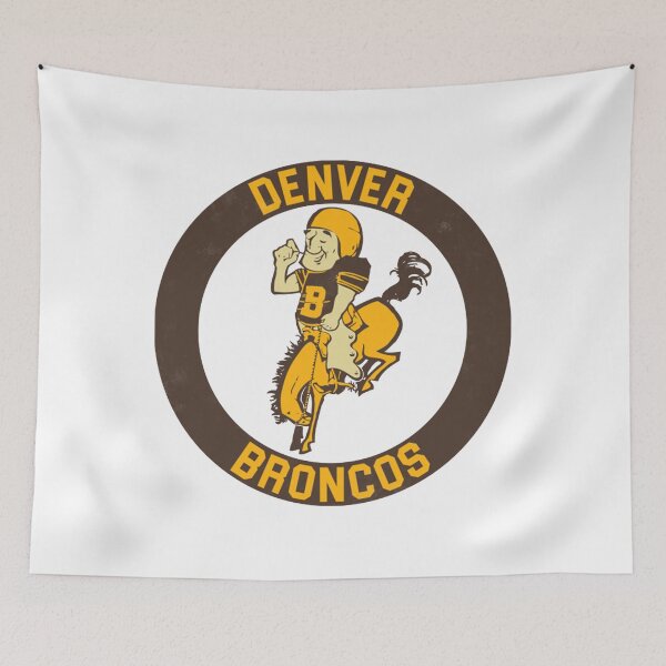 Item preview, Denver Broncos // Retro Fan Art Design designed and sold by AqUessT12.