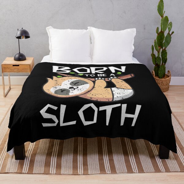 Item preview, Born To Be A Sloth Cute Animal Kingdom Funny Sloth  designed and sold by laurenm233.