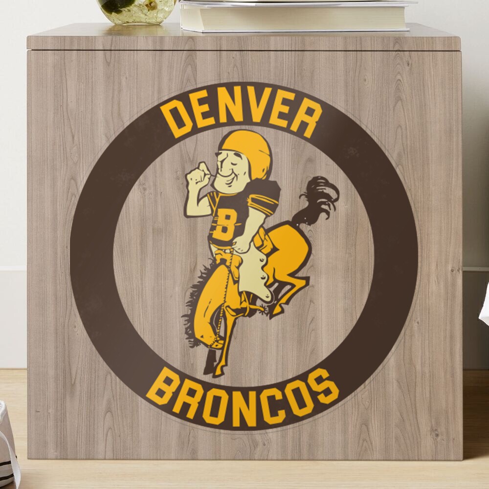 Denver Broncos Logo - Clearance Item - Metal Art Decor