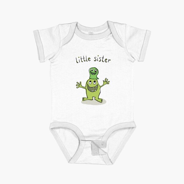 Kleine Schwester / little sister Baby Body Kurzarm