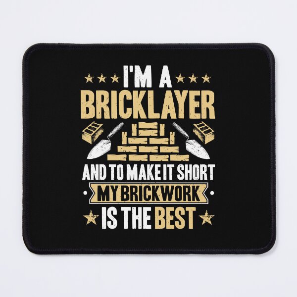 Item preview, Bricklayer Mason Brickmason Blockmason Brickwork designed and sold by Krautshirts.