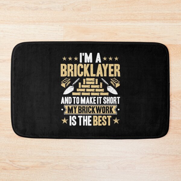 Item preview, Bricklayer Mason Brickmason Blockmason Brickwork designed and sold by Krautshirts.