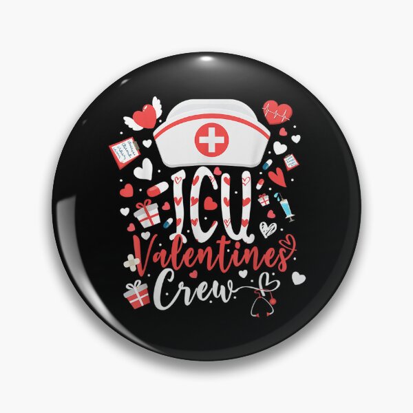 Item preview, Icu Valentines Nurse Crew Family Group Nursing Lovers Pajama  designed and sold by laurenm233.