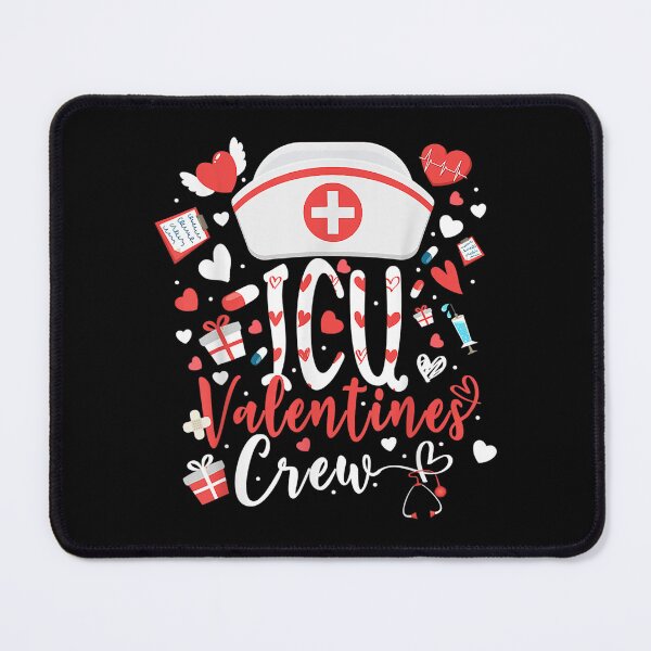 Item preview, Icu Valentines Nurse Crew Family Group Nursing Lovers Pajama  designed and sold by laurenm233.