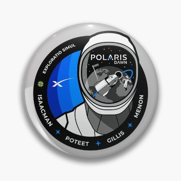 Item preview, Polaris Dawn Mission Patch   designed and sold by trendistudio.