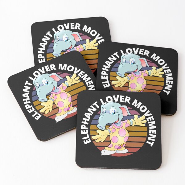 Item preview, Elephant Lover Movement Round Sticker Baby Elephant designed and sold by RGRamsey.