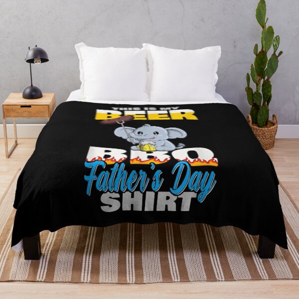 Item preview, Cute Elephant Funny Bbq Grilling Beer Lover Father's Day  designed and sold by laurenm233.